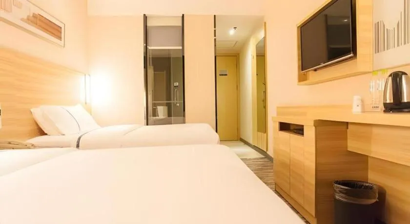 Bed in City Comfort Inn Nanning Chaoyang Square Metro Station