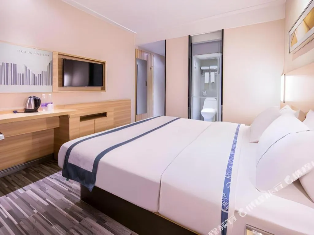 Bed in City Comfort Inn Nanning Chaoyang Square Metro Station