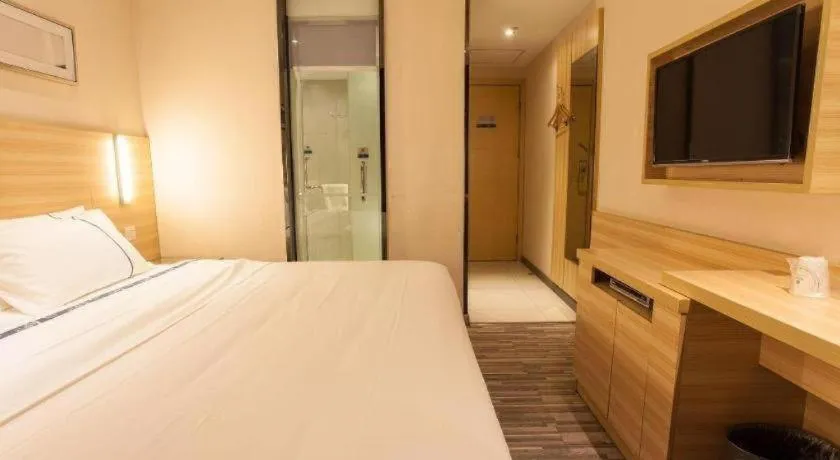 Bed in City Comfort Inn Nanning Chaoyang Square Metro Station