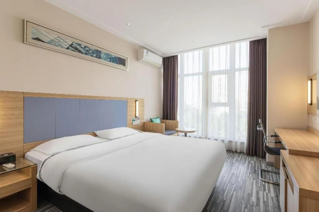 Bed in City Comfort Inn Nanning Chaoyang Square Metro Station