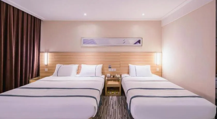 Bed in City Comfort Inn Nanning Chaoyang Square Metro Station