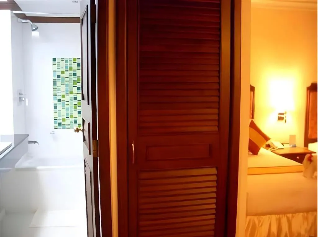 Bed in Grand Vissanu Hotel