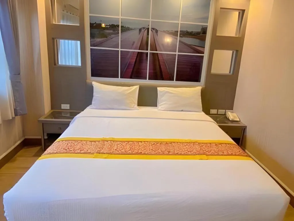 Bed in Grand Vissanu Hotel