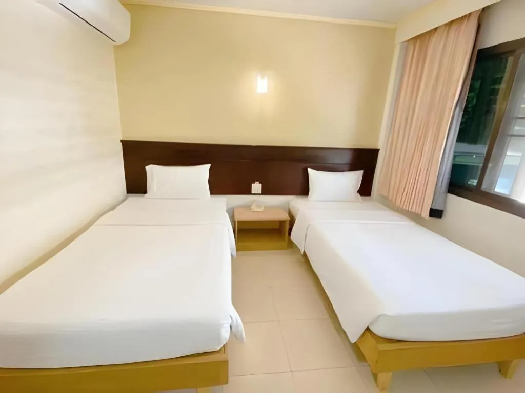 Bed in Grand Vissanu Hotel