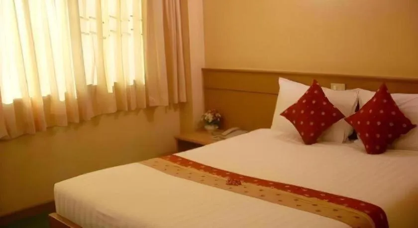 Bed in Grand Vissanu Hotel