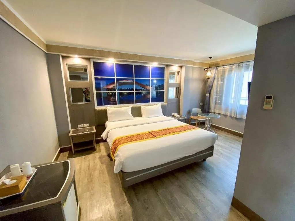 Bed in Grand Vissanu Hotel