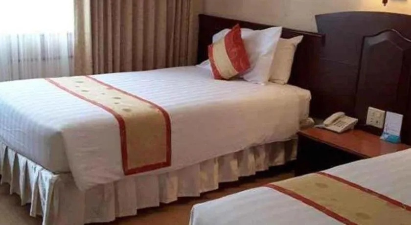 Bed in Grand Vissanu Hotel