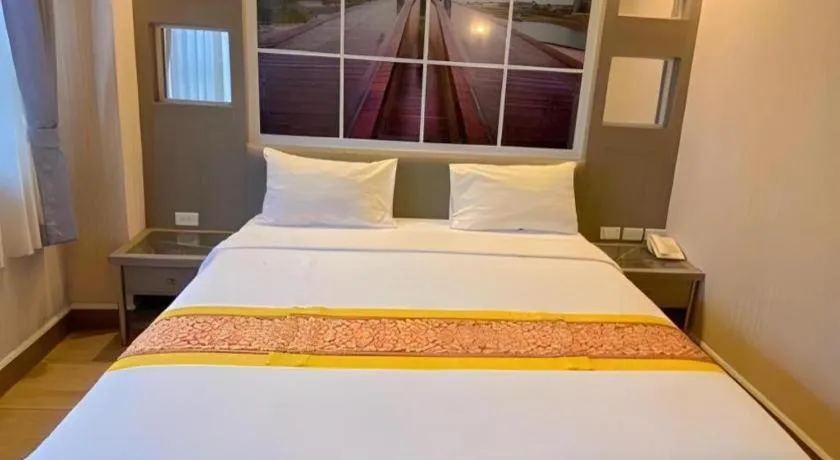 Bed in Grand Vissanu Hotel