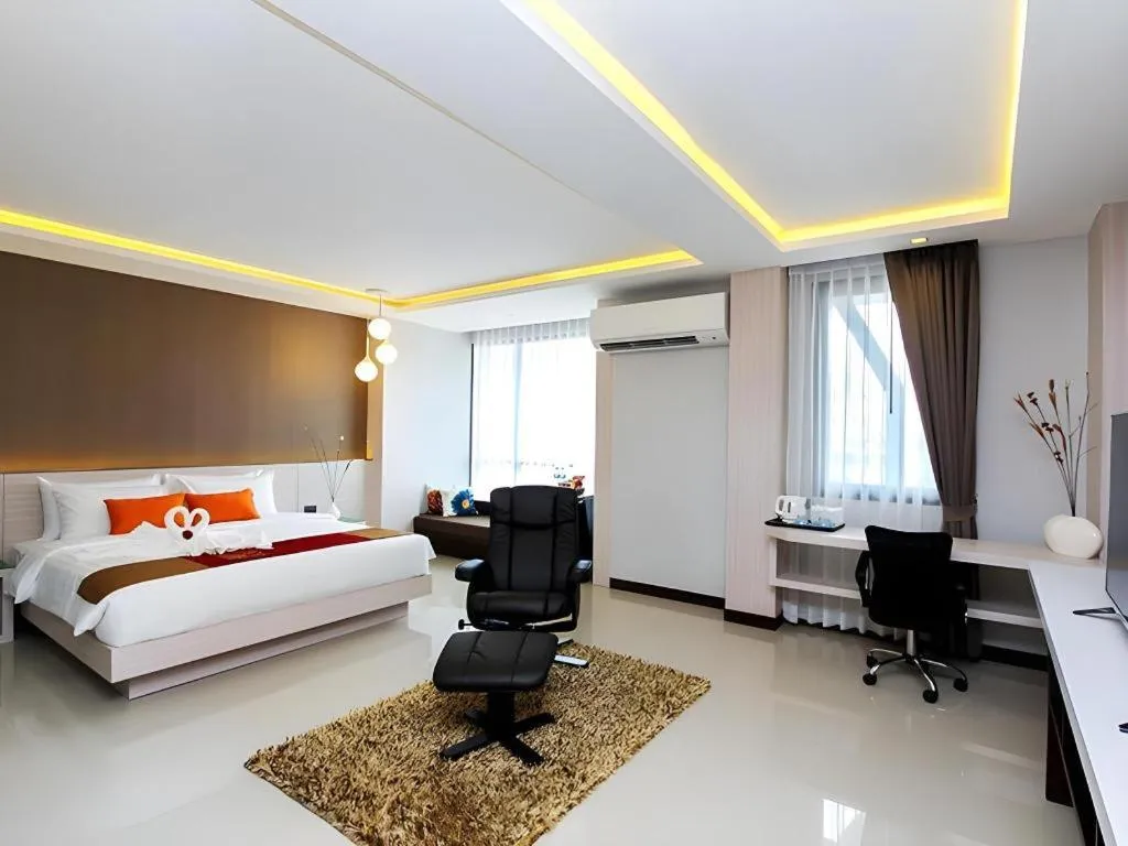 Bed in UDTel Boutique Hotel Udonthani