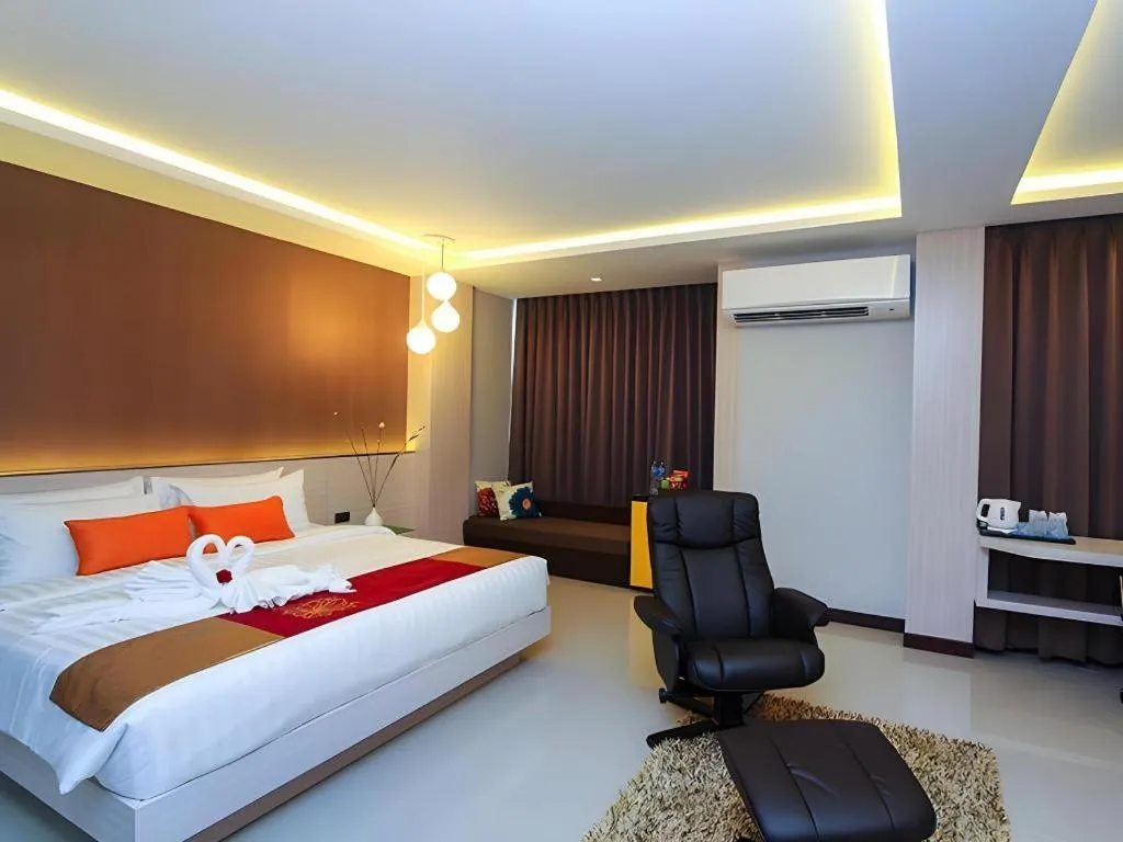 Bed in UDTel Boutique Hotel Udonthani