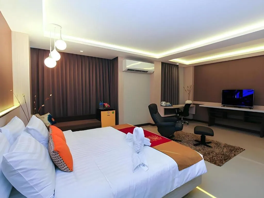 Bed in UDTel Boutique Hotel Udonthani