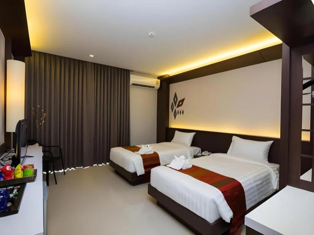 Bed in UDTel Boutique Hotel Udonthani