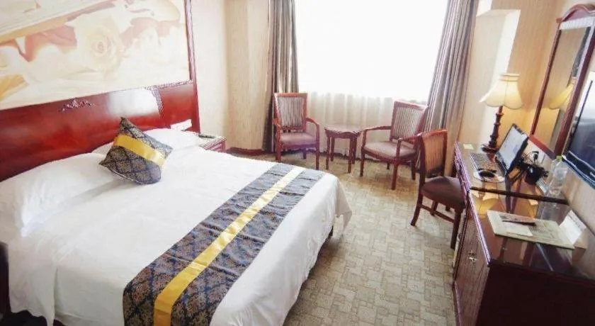 Bed in Vienna Hotel Nanning Train Station