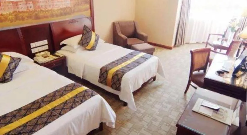 Bed in Vienna Hotel Nanning Train Station