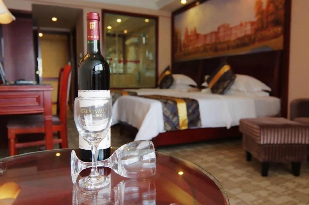 Bed in Vienna Hotel Nanning Train Station