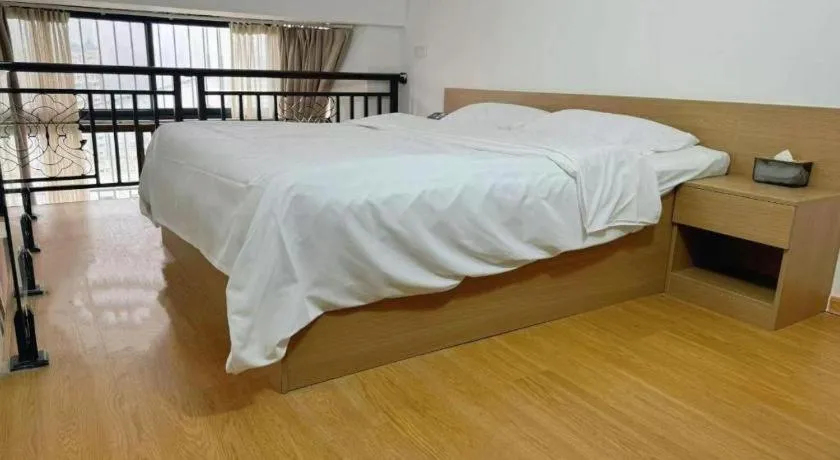 Bed in Vienna Hotel Nanning Train Station
