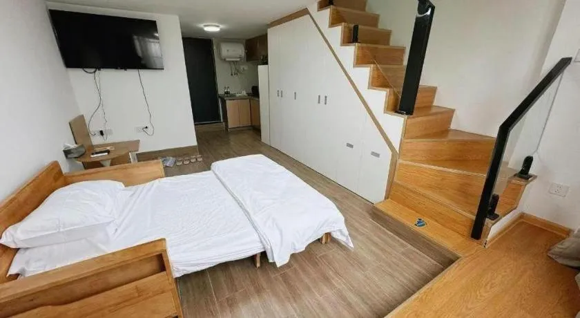 Bed in Vienna Hotel Nanning Train Station