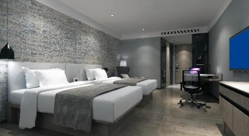 Bed in Shenzhen Hanyong Hotel Fuyong Branch