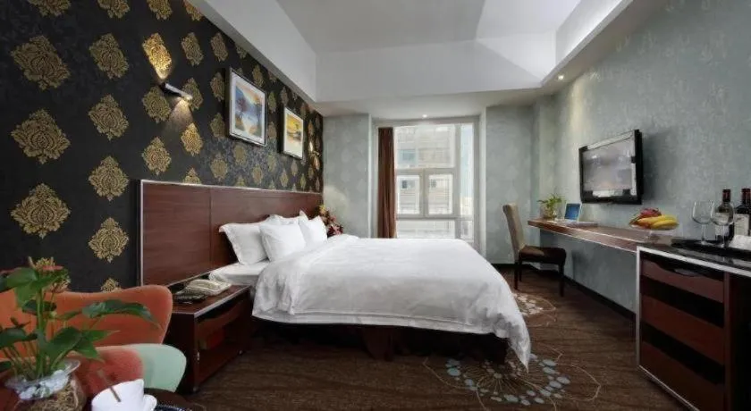 Bed in Shenzhen Hanyong Hotel Fuyong Branch