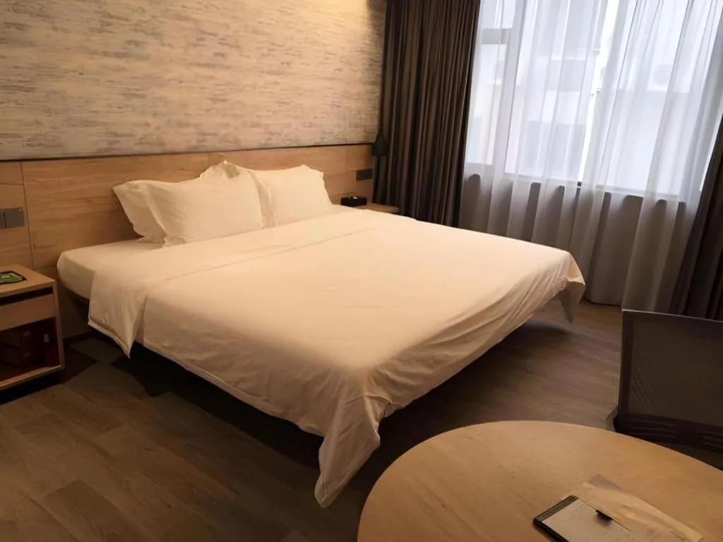 Bed in Shenzhen Hanyong Hotel Fuyong Branch