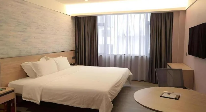 Bed in Shenzhen Hanyong Hotel Fuyong Branch