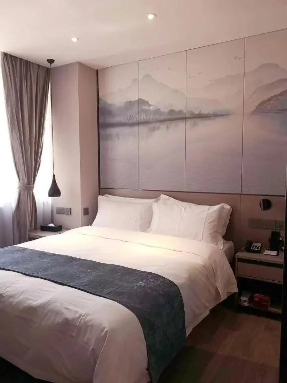 Bed in Shenzhen Hanyong Hotel Fuyong Branch