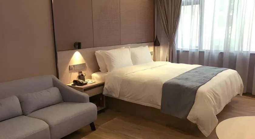 Bed in Shenzhen Hanyong Hotel Fuyong Branch