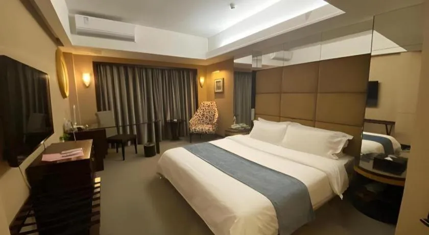 Bed in Shenzhen Hanyong Hotel Fuyong Branch