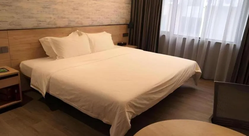 Bed in Shenzhen Hanyong Hotel Fuyong Branch