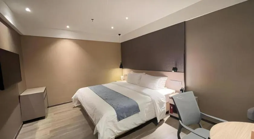 Bed in Shenzhen Hanyong Hotel Fuyong Branch