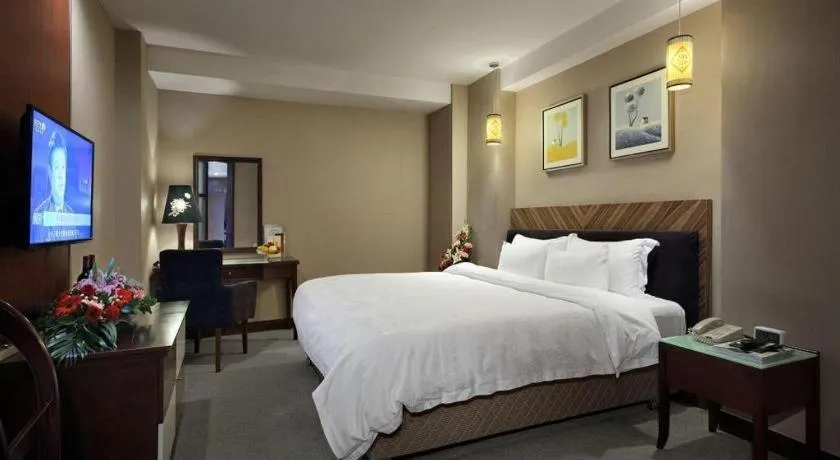 Bed in Shenzhen Hanyong Hotel Fuyong Branch