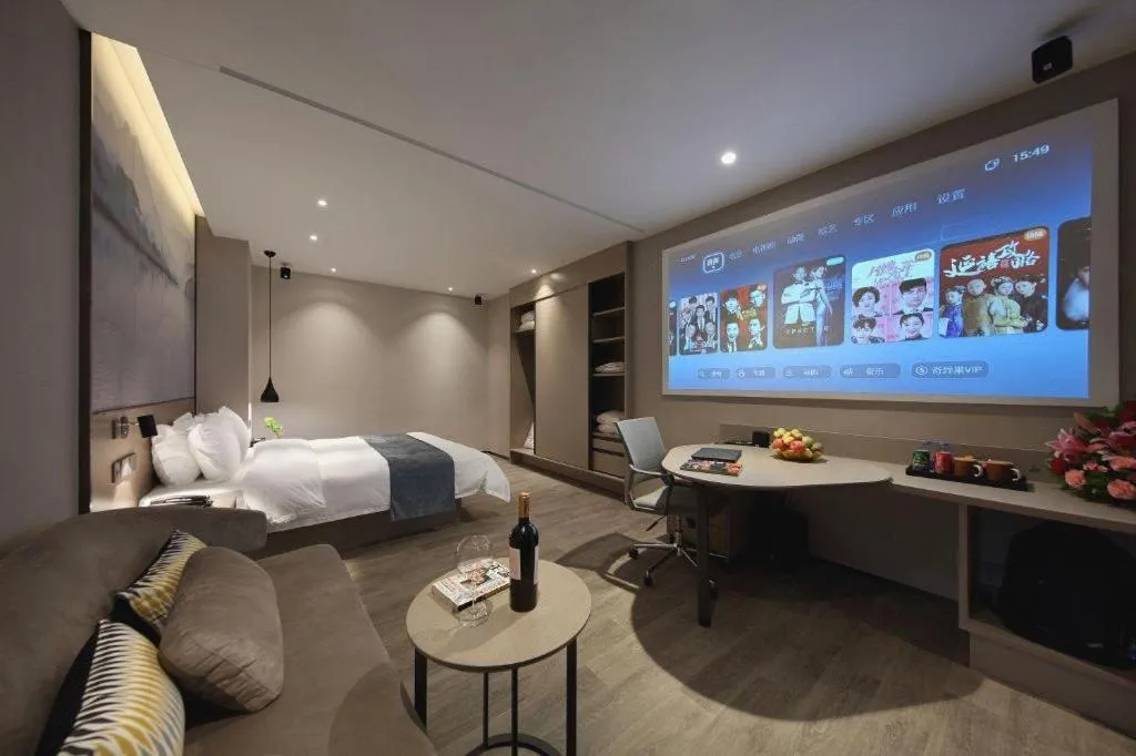 Bed in Shenzhen Hanyong Hotel Fuyong Branch