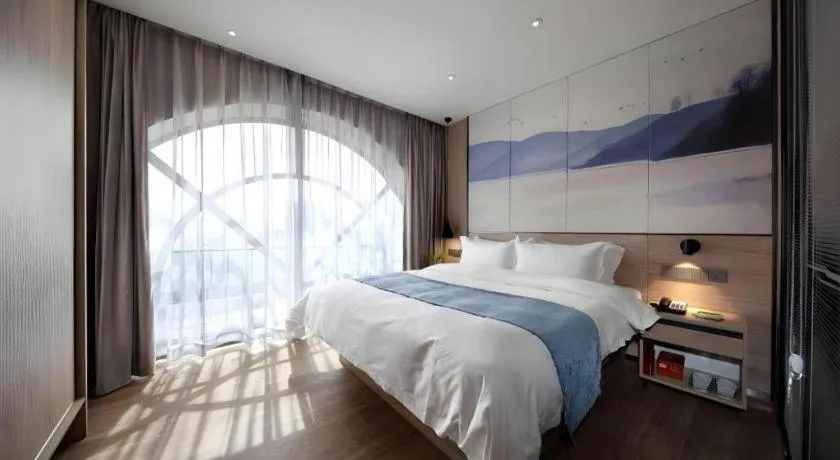 Bed in Shenzhen Hanyong Hotel Fuyong Branch