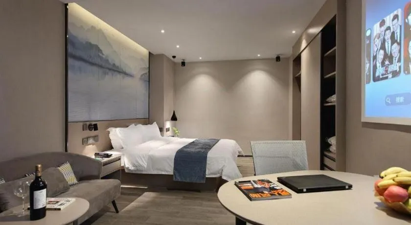 Bed in Shenzhen Hanyong Hotel Fuyong Branch