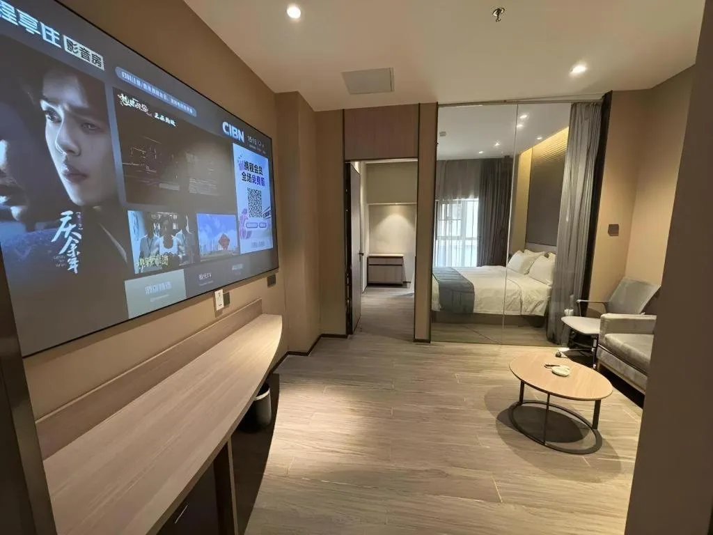 Bed in Shenzhen Hanyong Hotel Fuyong Branch