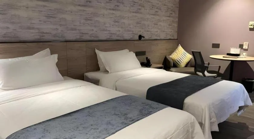Bed in Shenzhen Hanyong Hotel Fuyong Branch