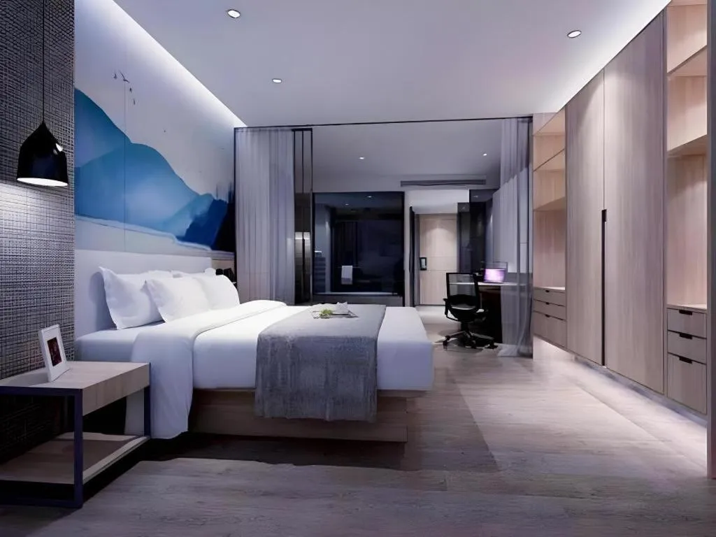 Bed in Shenzhen Hanyong Hotel Fuyong Branch