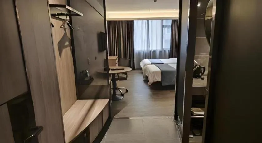 Bed in Shenzhen Hanyong Hotel Fuyong Branch