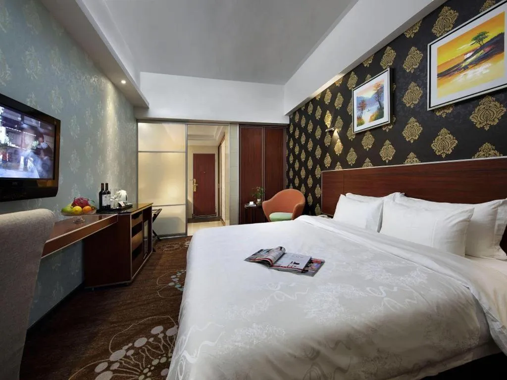Bed in Shenzhen Hanyong Hotel Fuyong Branch