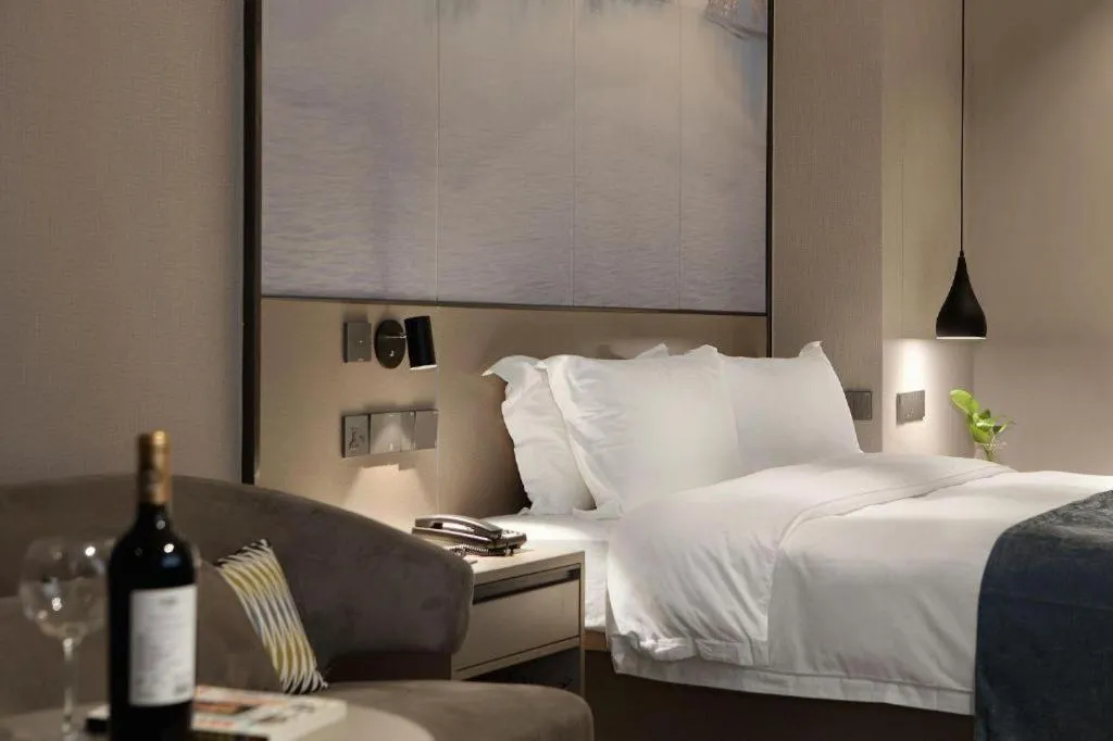 Bed in Shenzhen Hanyong Hotel Fuyong Branch