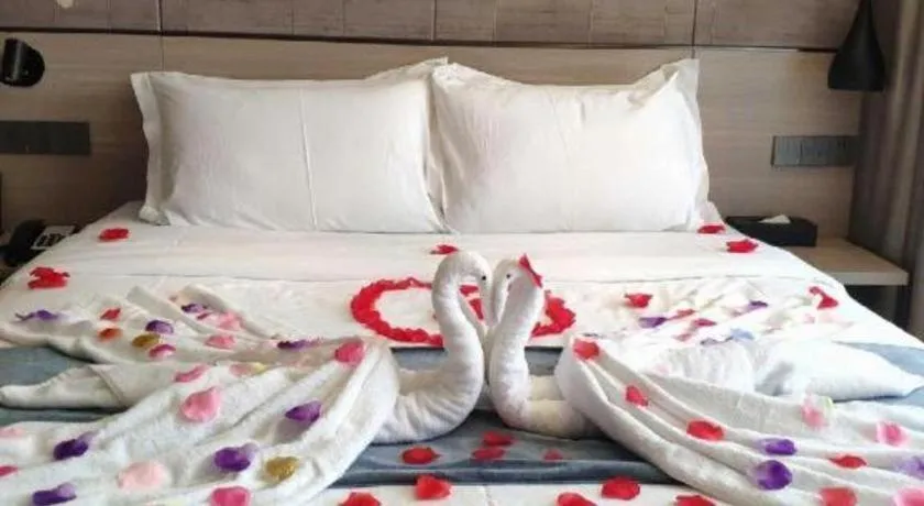 Bed in Shenzhen Hanyong Hotel Fuyong Branch