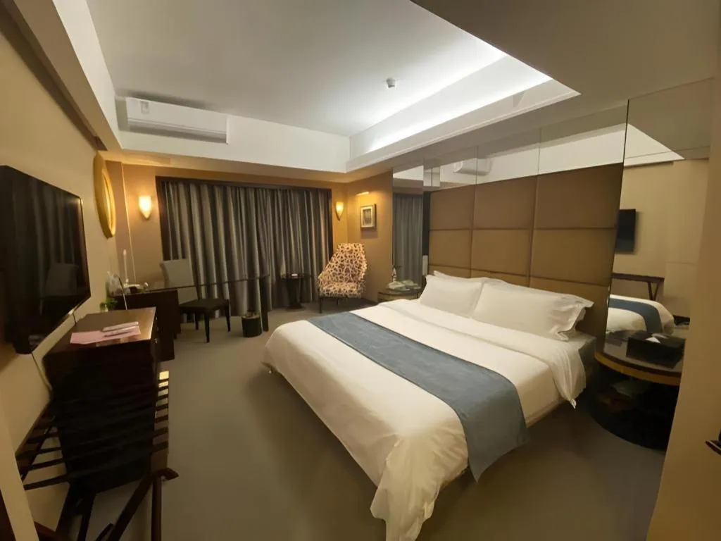 Bed in Shenzhen Hanyong Hotel Fuyong Branch