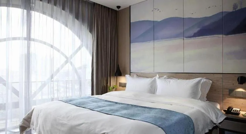 Bed in Shenzhen Hanyong Hotel Fuyong Branch