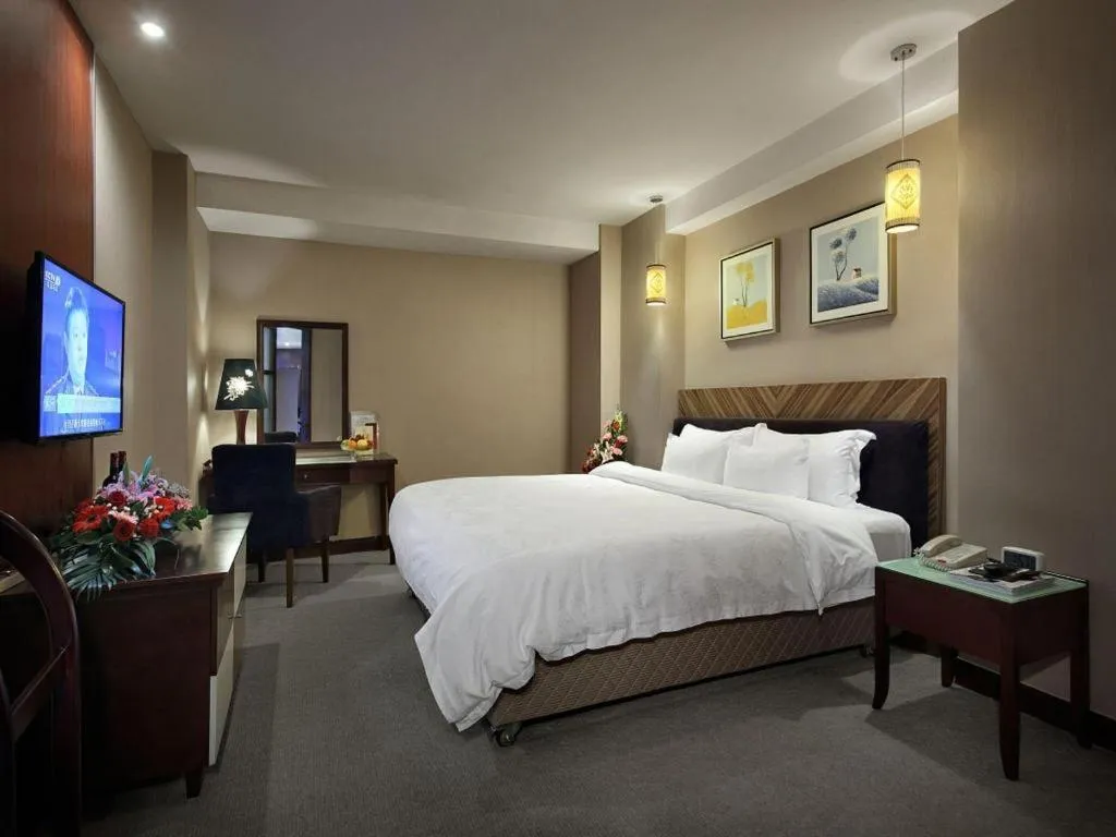 Bed in Shenzhen Hanyong Hotel Fuyong Branch