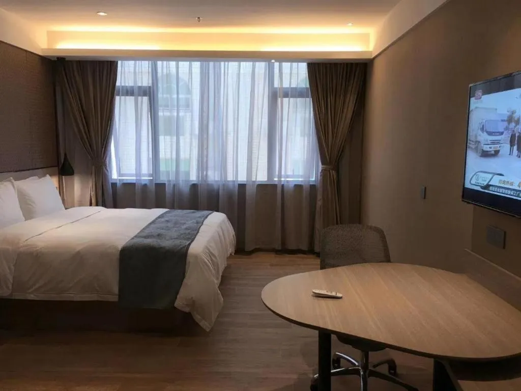 Bed in Shenzhen Hanyong Hotel Fuyong Branch