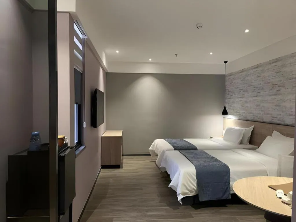 Bed in Shenzhen Hanyong Hotel Fuyong Branch