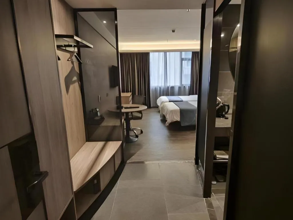 Bed in Shenzhen Hanyong Hotel Fuyong Branch