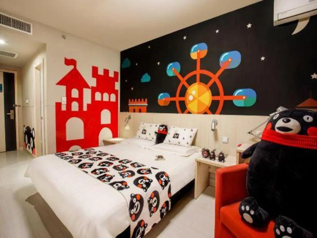 Bed in Jinjiang Inn Baotou Donghe East Railway Station