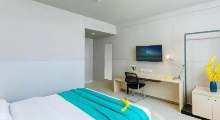 Bed in Jinjiang Inn Sanya Hexi Road Pedestrian Bridge