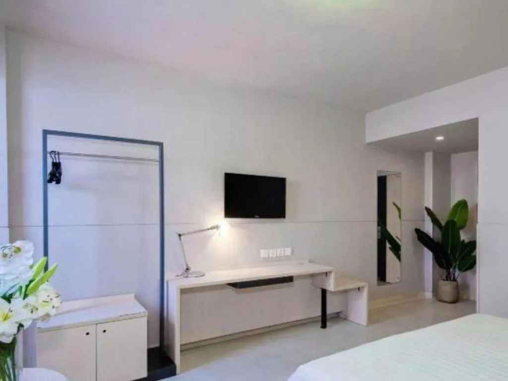 Bed in Jinjiang Inn Sanya Hexi Road Pedestrian Bridge